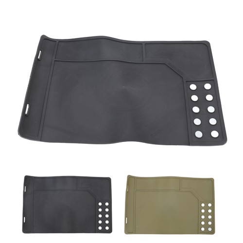 Anti Slip Cleaning Mat With Magnetic Dots Oil Proof Maintenance Workbench Black - Bild 6 von 30