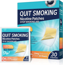 Stop Aid,Helping Quit Patch,Stop Patches,Step 1,30 Patches,21Mg Delivered over 2