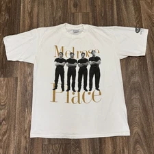 VTG Melrose Place Shirt Men's XL White TV Promo Tee Drama USA 90s AllSport