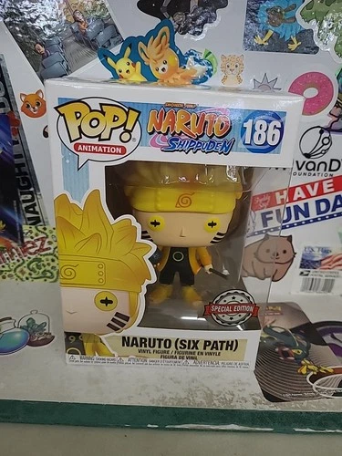 Funko Pop! Naruto Shippuden Naruto (Six Path) #186 Special Edition Vinyl Figure