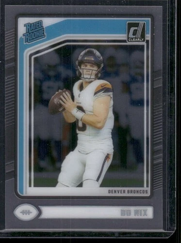 2024 Clearly Donruss #56 Bo Nix FOOTBALL Denver Broncos