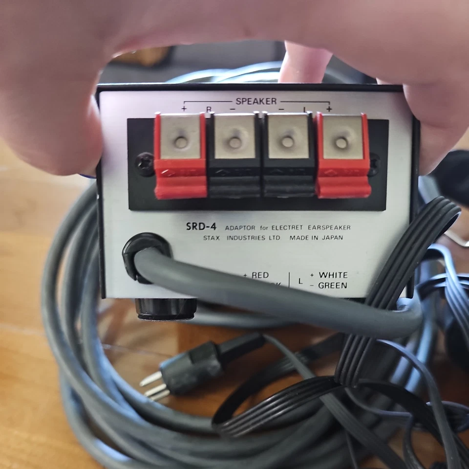 Altavoz STAX SR84 Lambda Junior Electret abierto pero NUNCA usado Foto 4 de 4