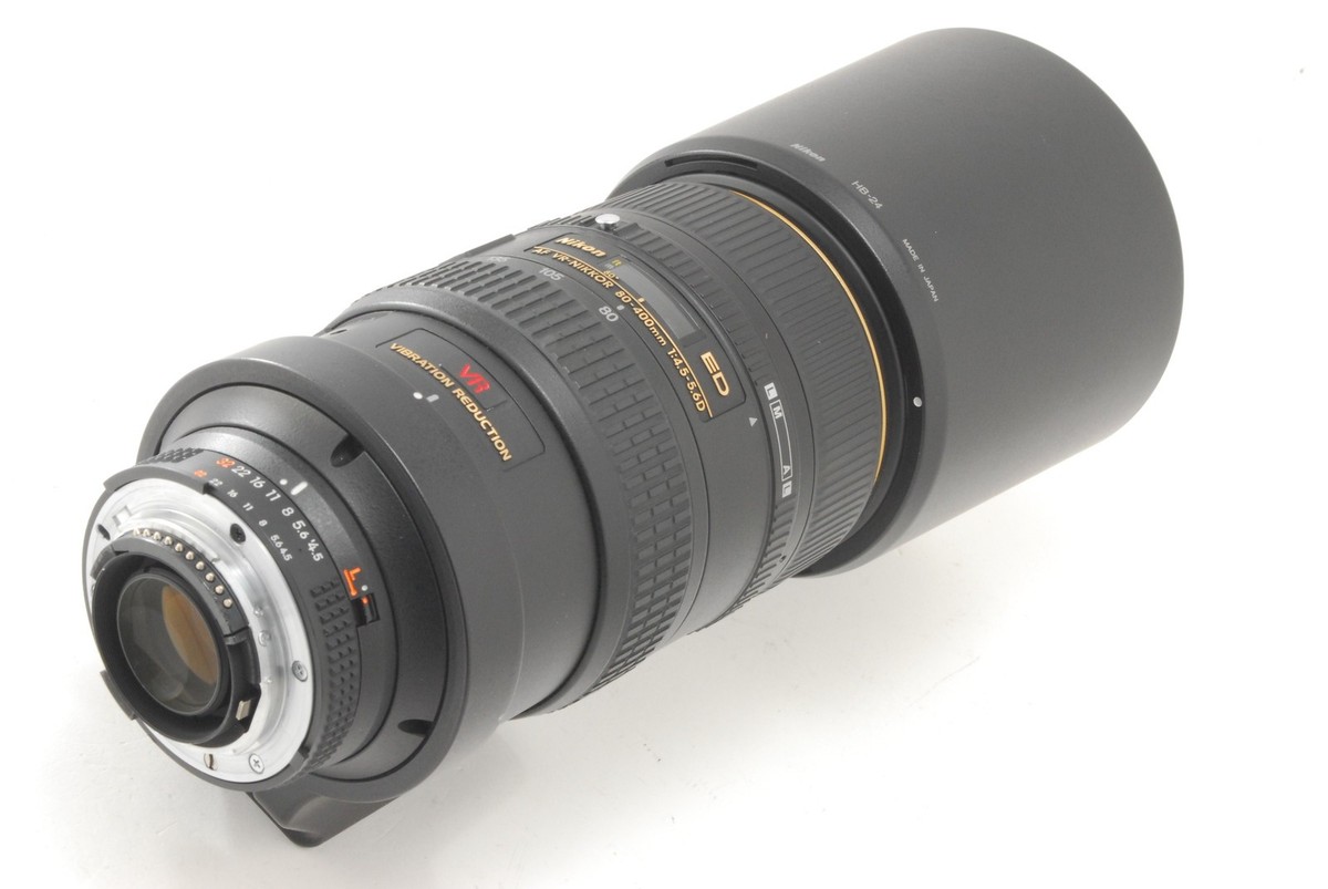 Exc+5] NIKON ED AF AF-N VR-NIKKOR 80-400mm F4.5-5.6D Lens From 