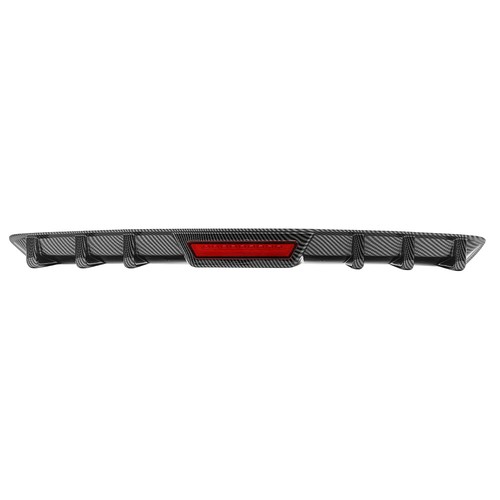 Carbon Fiber Rear Bumper Diffuser Splitter w/LED Tail Light For Toyota Corolla - Picture 17 of 20