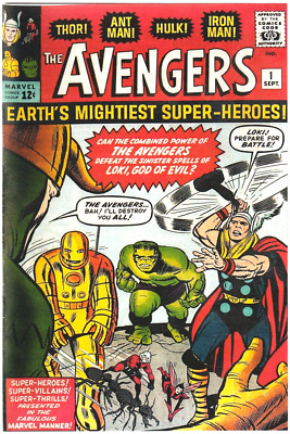Facsimile Cover Exact Copy AVENGERS #1 Marvel **NO COMIC** 146 different