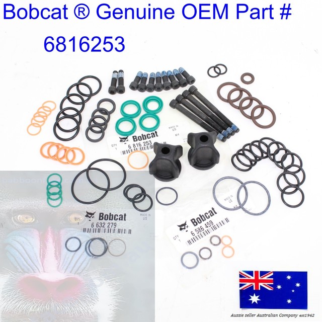 Bobcat Hydraulic Control Valve Seal Rebuild Kit 864 T180 T190 T200 T250 T300 Bobcat Hydraulic Control Valve Seal Rebuild Kit 864 T180 T190 T200 T250 T300