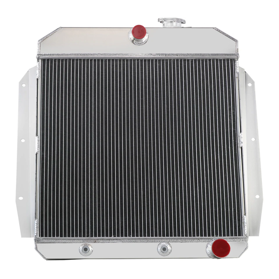 3 Row Aluminum Radiator fit 1955-1959 CHEVY 3100 3200,3400 GMC 100/150 Truck NEW Foto 4 de 4