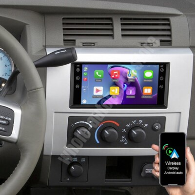 Carplay For 2005-2011 Dodge Dakota 7'' Android 13 Car Stereo Radio Navi GPS WIFI