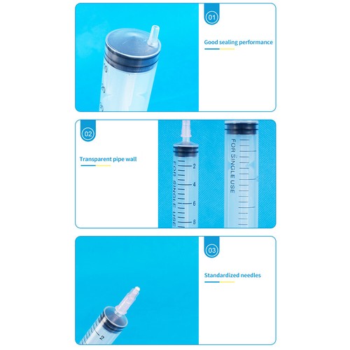 Keine Nadel Einmalspritzen 1ml 2.5ml 5ml 10ml 20ml 30ml 60ml Einwegspritze DHL- - Bild 9 von 30