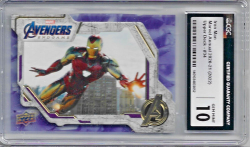 2020-2021 Marvel Annual Iron Man CGC 10