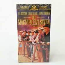 The Magnificent Seven (VHS 1997 Western Legends) Yul Brynner Steve McQueen NEW