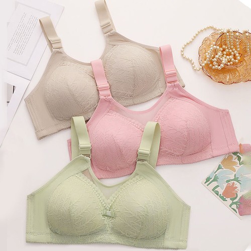 Women's Full Coverage Plus Size Minimizer Bra Wirefree Non Padded Everyday Bra - Picture 10 of 27