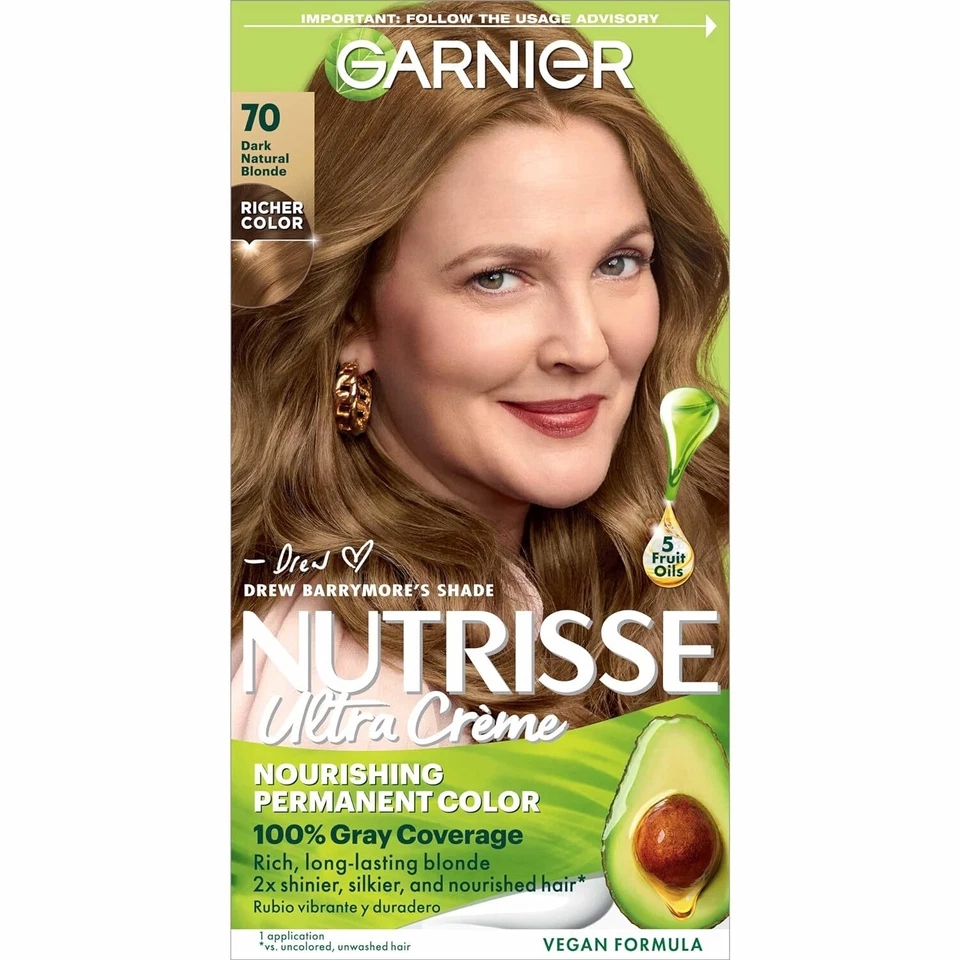 Crema nutritiva Garnier Hair Color Nutrisse, 1 unidad - (selecciona tu color) Foto 2 de 4