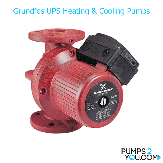 Grundfos UPS 40-60/2F Hot Water Circulating Pump (Part No. 96401917 ...