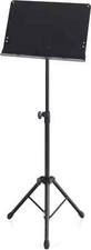 Leggio Spartiti Musicale da Orchestra con Grande Cartella in Metallo Rigida