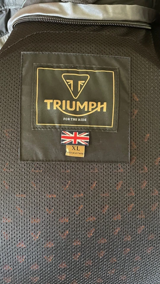 Chaqueta de moto Triumph Braddan de malla para mujer y mujer Foto 4 de 4