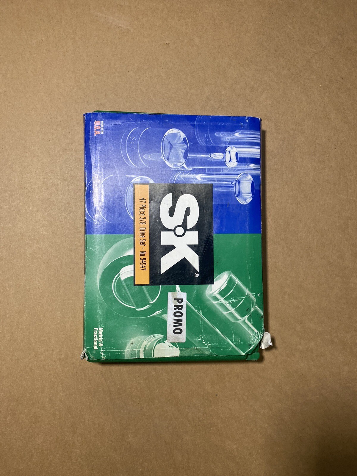 SK Hand Tools No. 94547 47 Piece 3/8 Drive New Original 1998 Promo Box