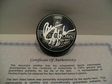 Brian Engblom Signed Tampa Bay Lightning 2021 Stanley Cup Champions Puck COA