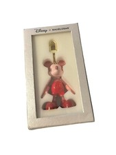 Disney x Baublebar Mickey Mouse Luxe Bag Backpack Charm Keychain Red Pink Enamel