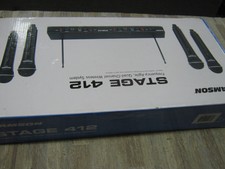 Samson Stage 412 Sws412hh-e Quad-channel Handheld Vhf Wireless Microphone System