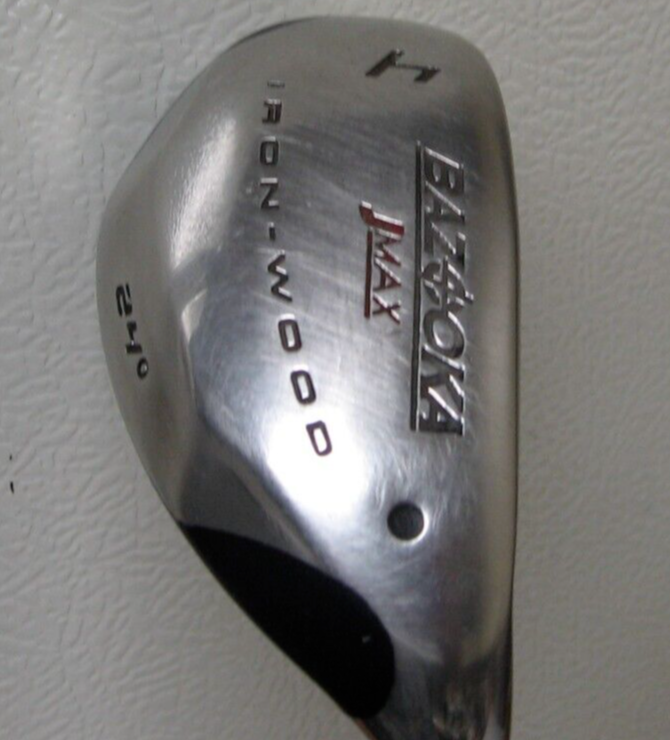 Tour Edge JMAX Bazooka No. 4 Ironwood 24* mfg. Reactive Graphite