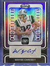 2024 Panini Certified Wayne Chrebet Mirror Signatures Purple Auto 02/10 #MS-WCH