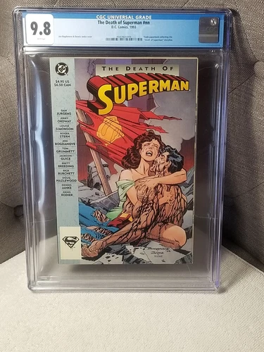 The Death of Superman #nn (1993, DC) CGC 9.8 1st Ed. Graded in Feb. 2025,  NEW!!