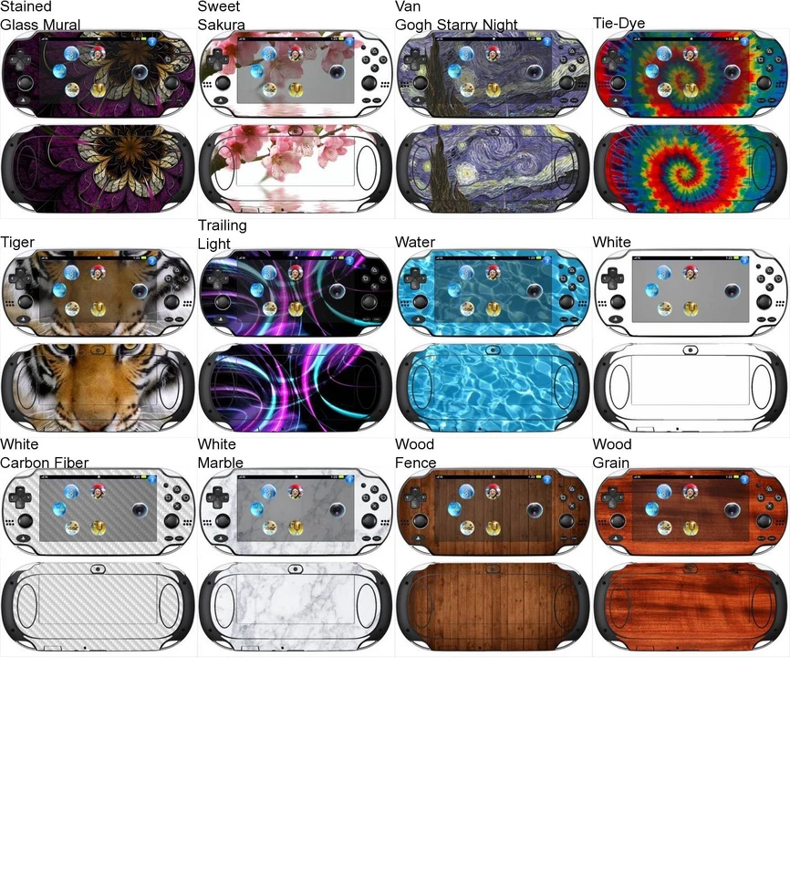 Elige cualquier 1 calcomanía de vinilo/diseño de piel para Sony PS Vita PCH-1000 - Compra 1 y obtén 1 gratis Foto 4 de 4