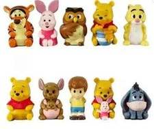 10pcs Winnie The Pooh Collection Display Topper Figurines Action Figures Toy
