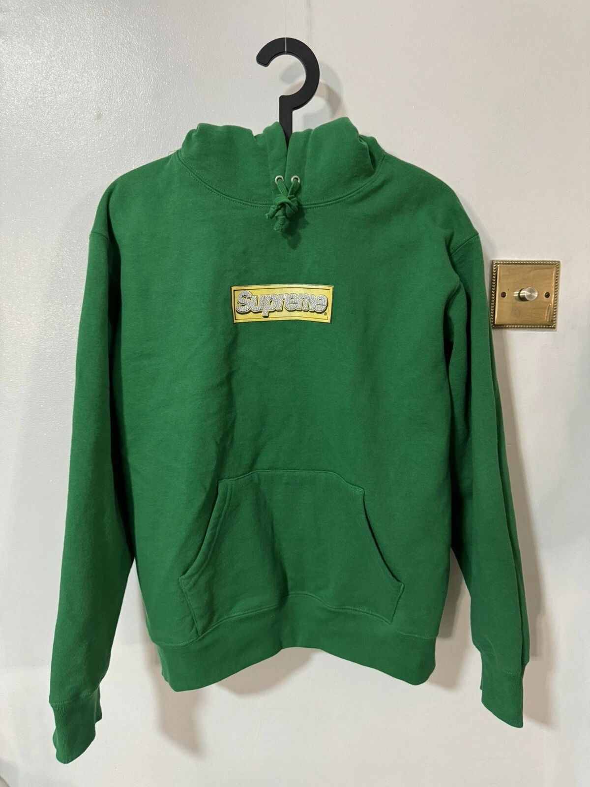 Sweat shirt à capuche logo Supreme Bling Box petit SS22