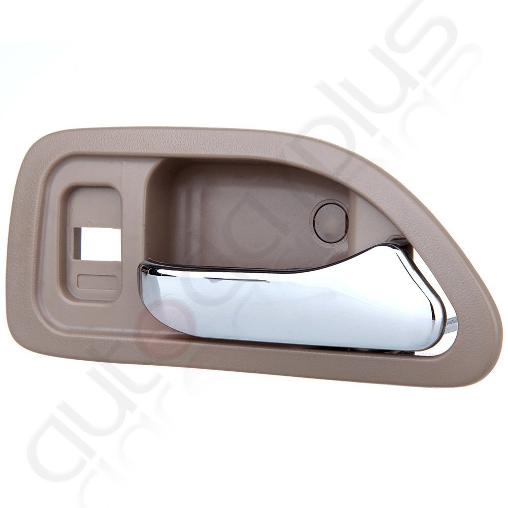 Chrome Beige Rear Right Interior Door Handle For 1998-2002 Honda Accord Sedan