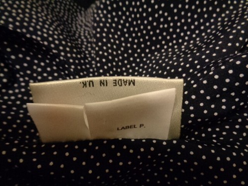 STYLEMASTER NAVY WITH WHITE SPOT SUIT UK 16 BRITISH MADE - Picture 11 of 11