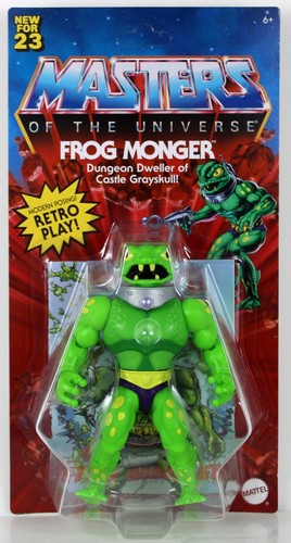 2023 Mattel Creations FROG MONGER Figure Masters of the Universe motu origins 194735104147