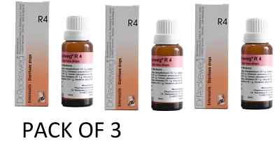 Dr Reckeweg R4 Diarrhoea Drops 22ml Pack of 3 Digestive Relief Gut Health