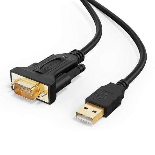 USB auf RS232 Seriell Kabel mit FTDI Chipsatz, 1M Vergoldet USB 2.0 zu RS232 ... - Bild 2 von 9