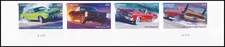 US 4747b Muscle Cars imperf NDC plate strip 4 MNH 2013