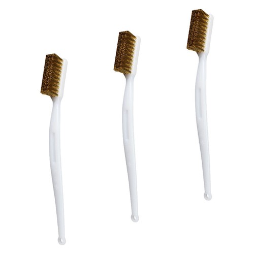 3 Pcs Nozzle Cleaning Brush Rust Removal for 3D Printer Accessories - Afbeelding 2 van 12