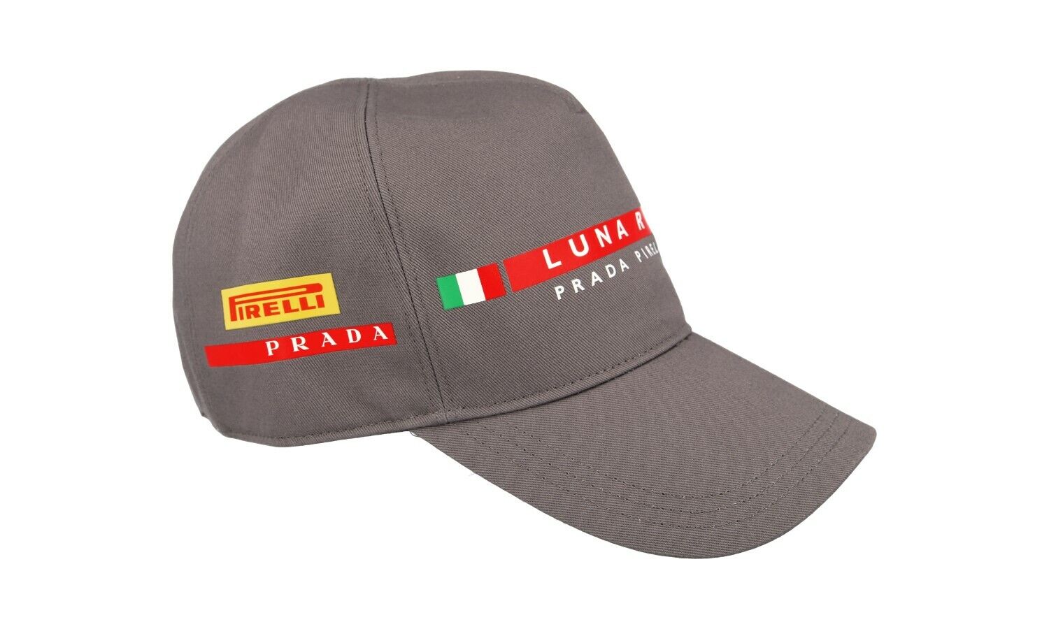 LUNA ROSSA PRADA PIRELLI 36th AMERICAS CUP OFFICIAL TEAM CAP GREY AC75 |  eBay