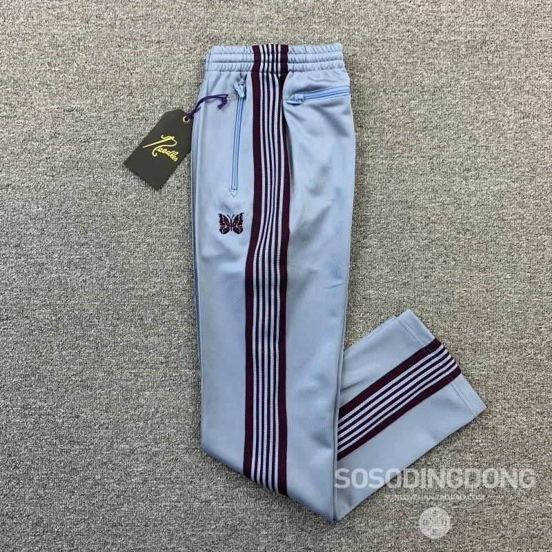 Best Quality Webbing Striped Embroidery Needles Track Pants