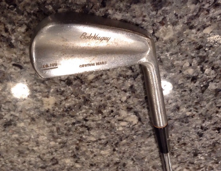 Vintage Bob Hagey Custom Made Reg 109 4 Iron - Steel Shaft RH