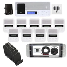 Intrasonic I2000 Intercom System With Bluetooth  9-Room