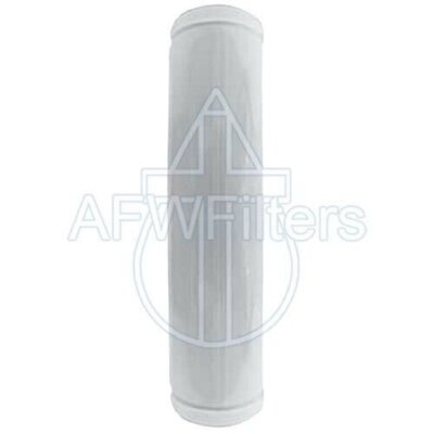 4.5'' x 20'' KDF 55 GAC carbon filter cartridge remove iron, chlorine, chloramine