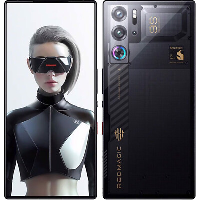 Nubia Red Magic 9S Pro 5G Transparent Black 512GB + 16GB Dual-SIM entsperrt NEU