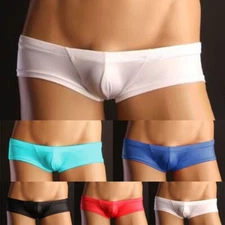 Men/Mens Sexy Bikini Thong Low Rise Brief For Boxer Briefs Underwear Shorts