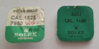 VTG  ROLEX Cal 1525, 1100  parts
