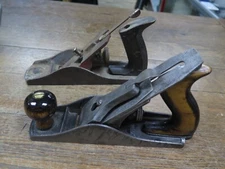 2 Vintage Plane Woodworking Hand Tool  Planers