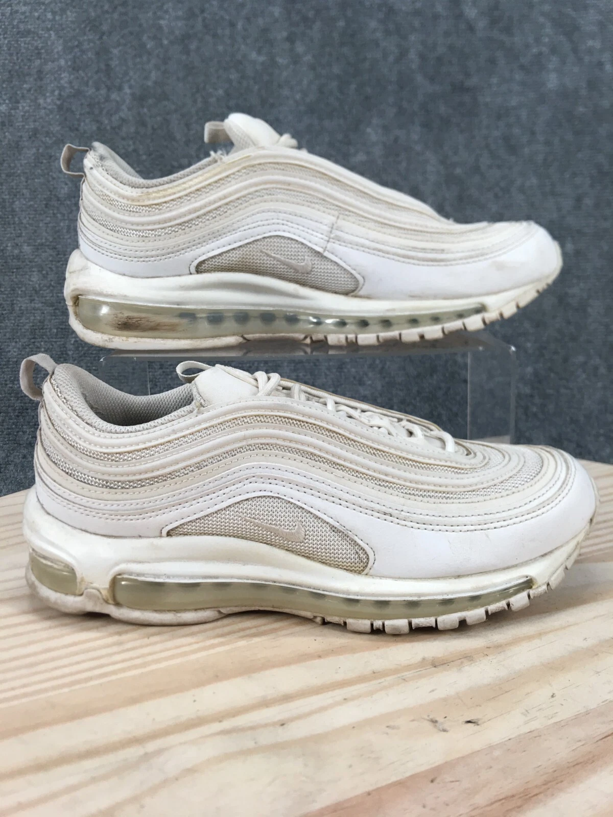 Scarpe Nike donna 9 Air Max 97 sneakers bianche stringate basse casual DH8016 100