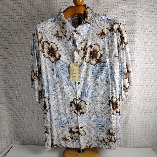 Chemise Hawaïenne Vintage Caribbean Joe - Tropical Aloha - Taille XXL - Homme