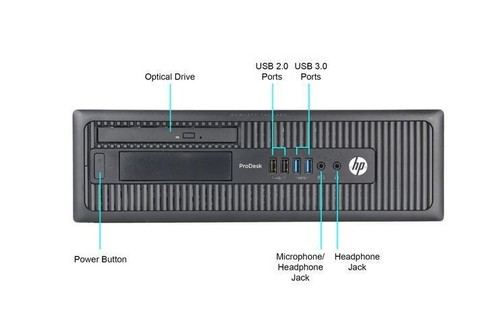 HP i5 Desktop Computer PC | up to 16GB RAM, 3TB SSD | 22" LCD Windows 10 - Afbeelding 4 van 73