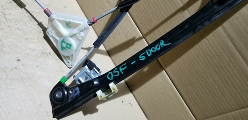 VW POLO 9N3 5 DOOR FRONT RIGHT DOOR WINDOW REGULATOR DRIVER SIDE OSF 6Q4837756 - Picture 9 of 12